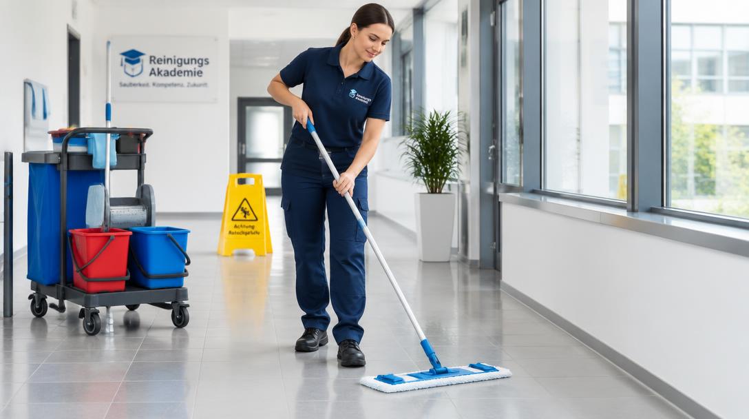 Professionelles Feuchtwischen