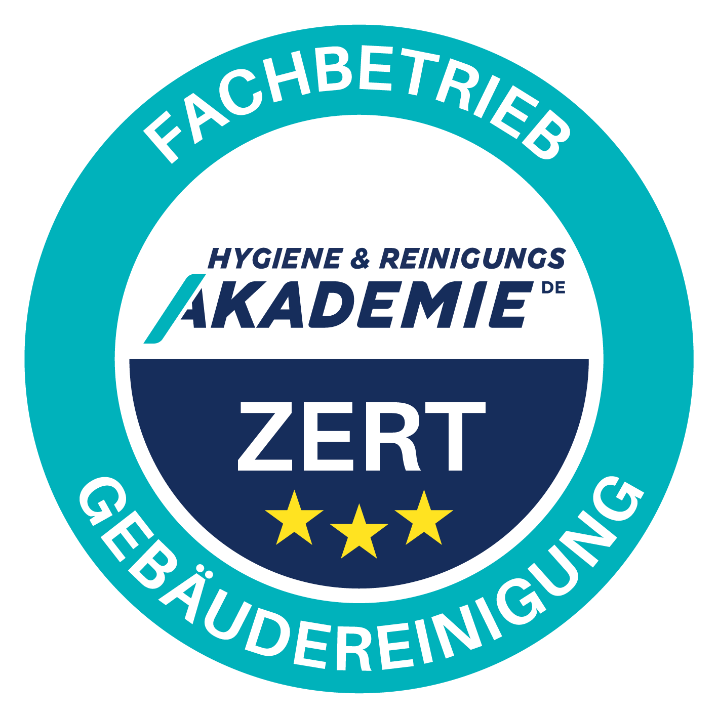 Siegel – Zertifizierter Fachbetrieb Gebäudereinigung